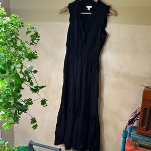 J. Jill Black Maxi Dress